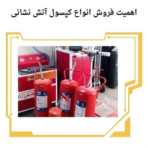 فروش کپسول آتش نشانی و انتخاب بهترین نوع